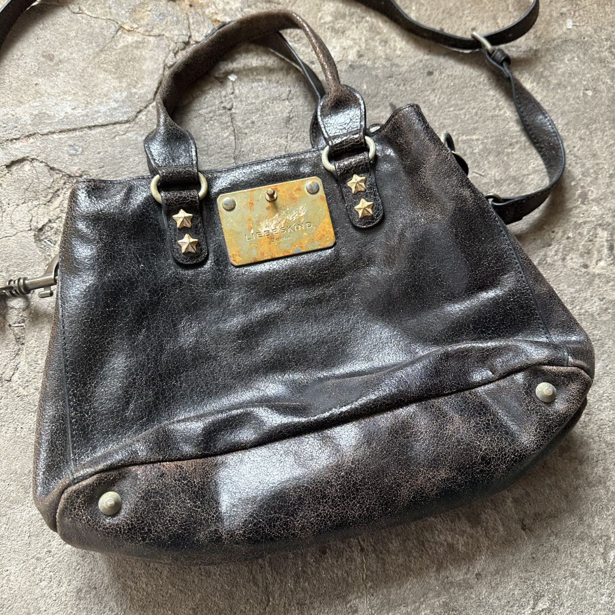 LIEBESKIND BERLIN Vintage Liebeskind Avant-Garde leather vintage Crossbody Bag Size ONE SIZE - 4 Thumbnail