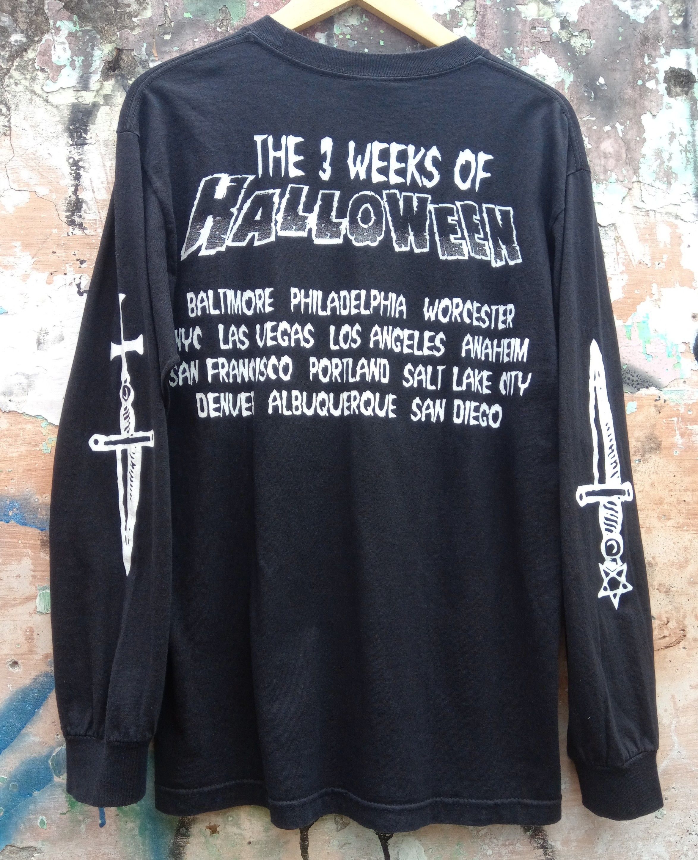Band Tees Rare DANZIG the 3 weeks of halloween tour misfits samhain Size US M / EU 48-50 / 2 - 6 Thumbnail