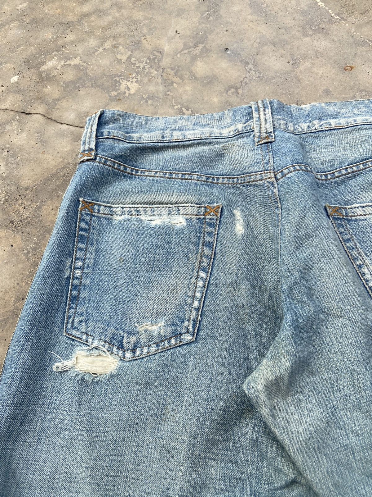 Dolce & Gabbana VINTAGE DOLCE & GABBANA DISTRESSED PANT Size US 32 / EU 48 - 9 Thumbnail