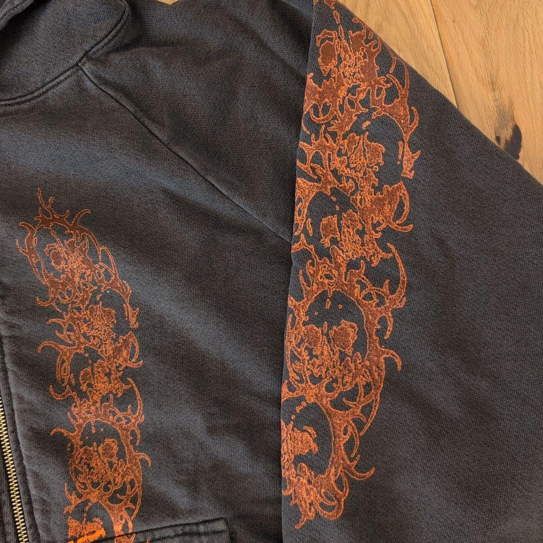 basketcase gallery Basketcase Gallery Afflicted Zip Hoodie XL — Rare Drop Size US XL / EU 56 / 4 - 8 Thumbnail