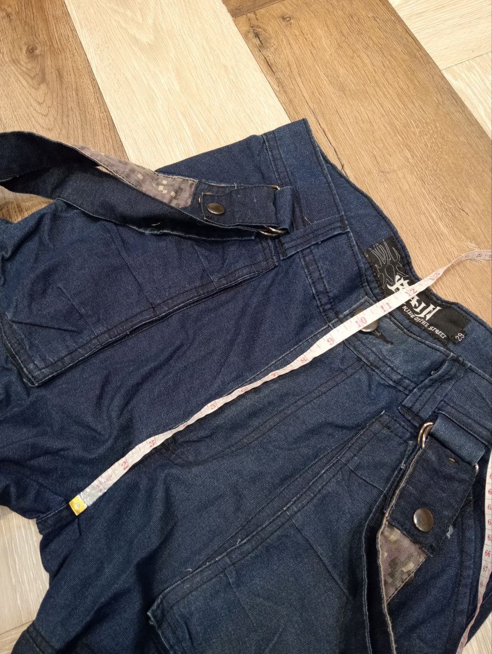 Seditionaries JAPANESE RAIN KING OF THE STREET BONDAGE PANTS - BLUE Size US 29 - 9 Thumbnail