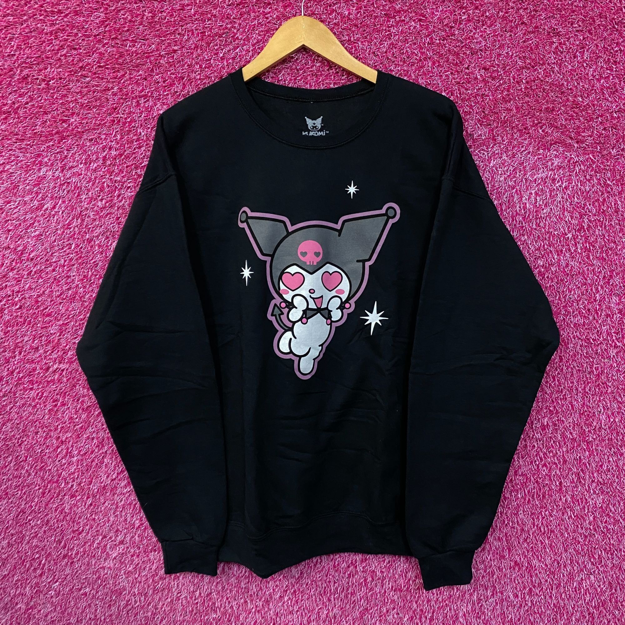 Disney Kuromi In Love Crewneck sweater size Large Size L / US 10 / IT 46 - 1 Thumbnail