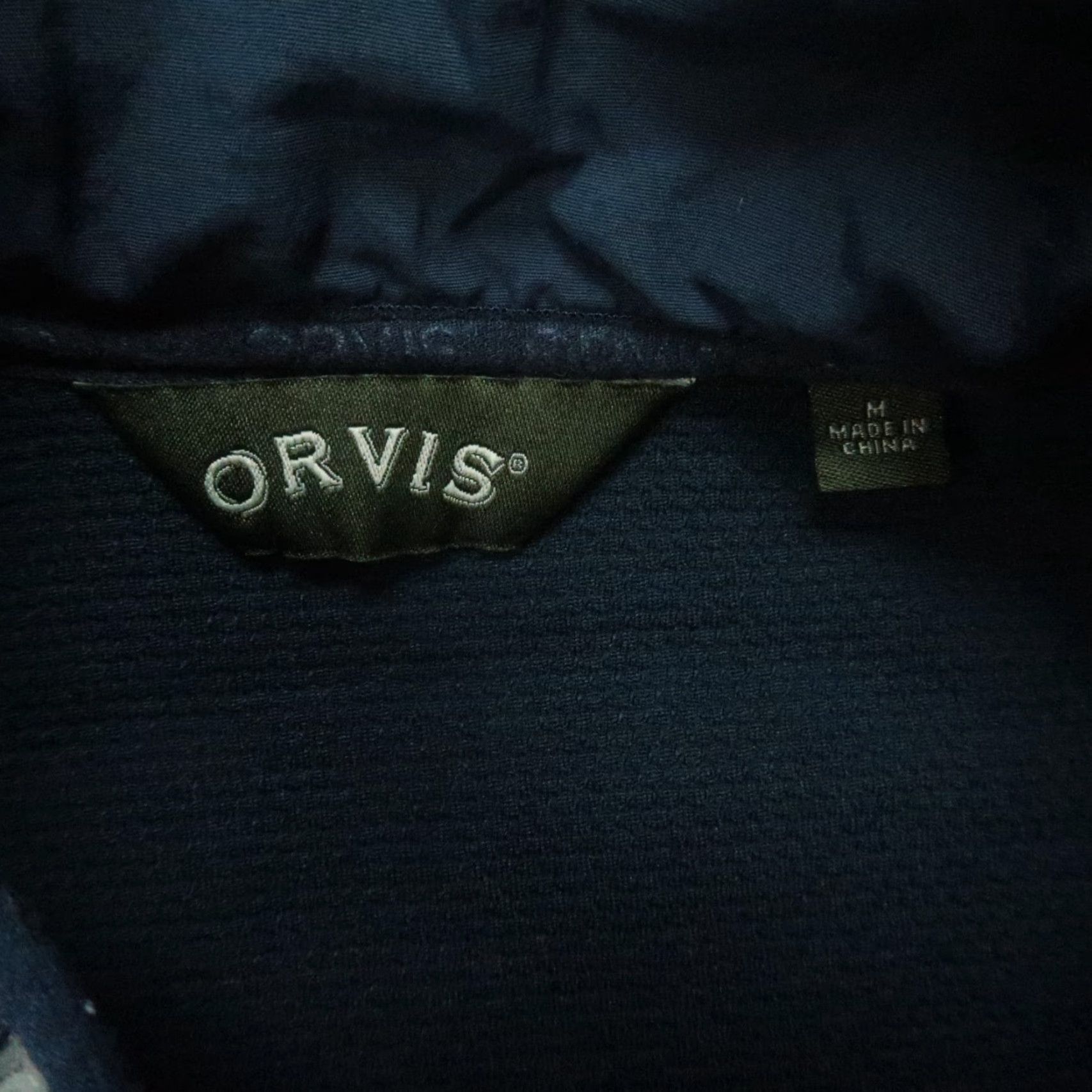 Orvis Orvis Pullover Men Medium Gray Blue Fair Isle Snap Front Fleece Deep Pile Size US M / EU 48-50 / 2 - 3 Thumbnail