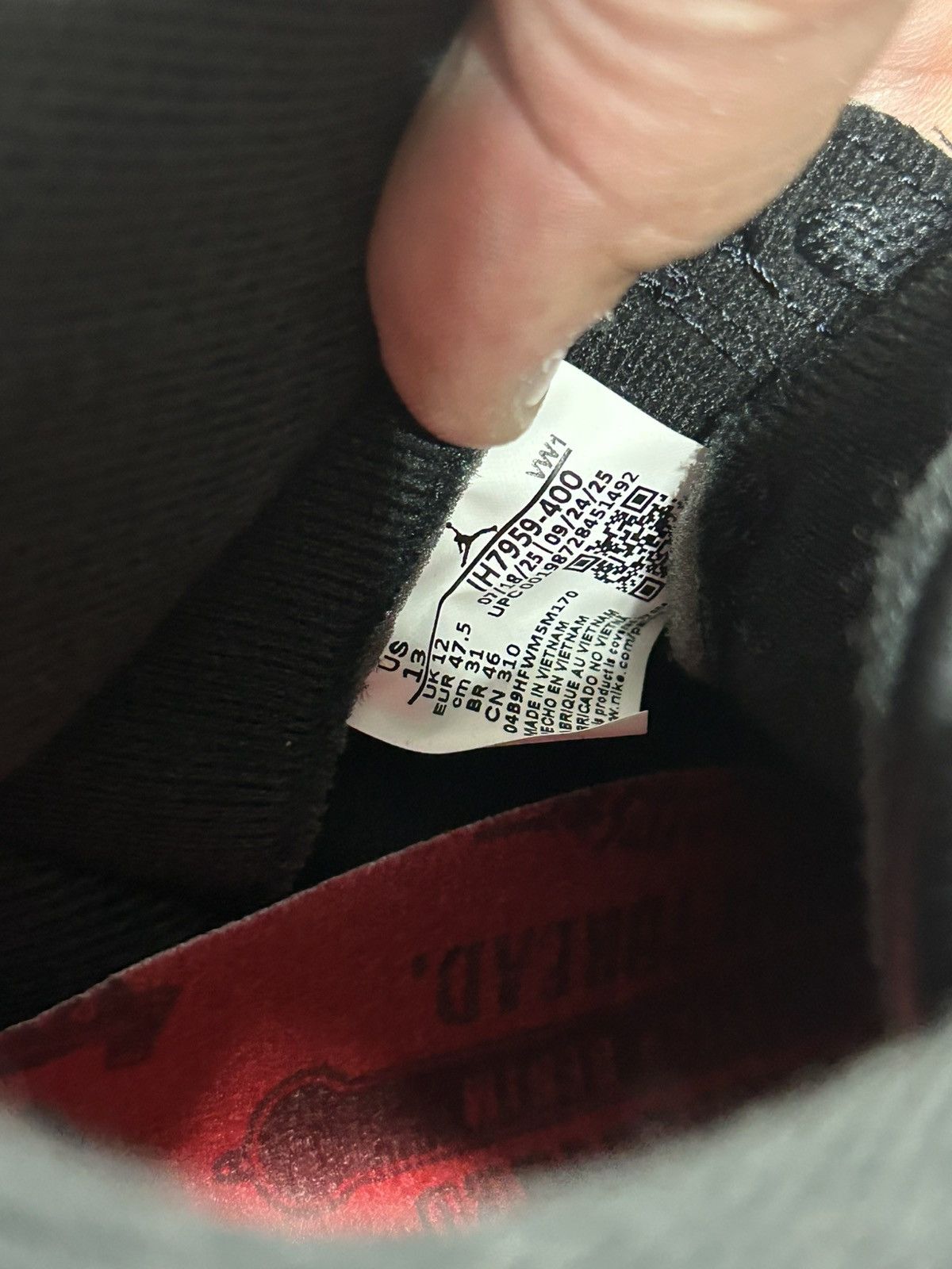 Jordan Brand Jordan 3 Levi Indigo Size US 13 / EU 46 - 5 Thumbnail