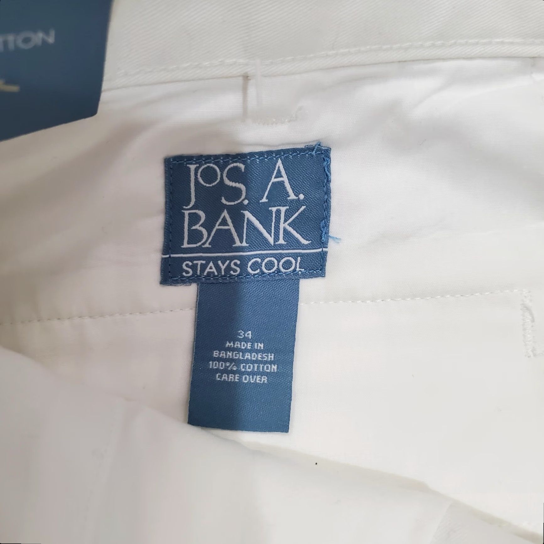 Jos. A. Bank Jos. A. Bank Shorts Mens 34 White Stays Cool Peached Twill Chino Flat Front Casual Shorts White Mens 34 Blanks? Size US 34 / EU 50 - 6 Thumbnail
