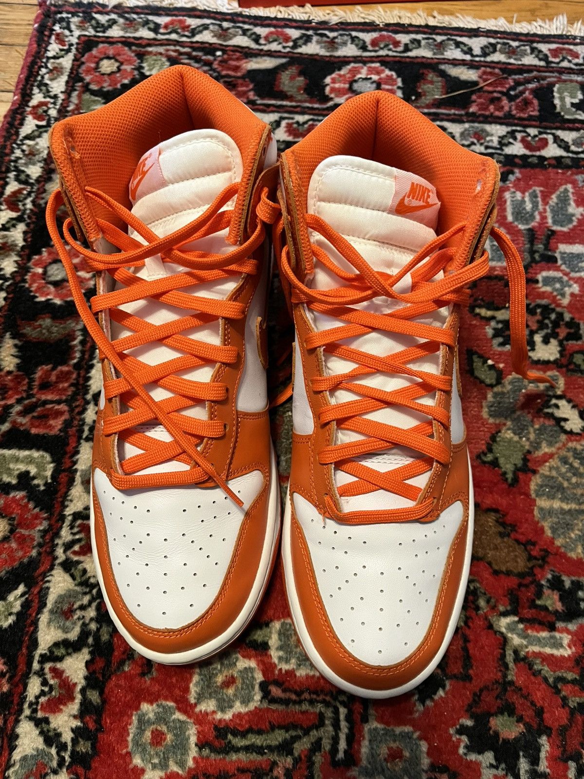Nike Nike Dunk High OG Retro “Syracuse” - US 10.5 100% AUTHENTIC Size US 10.5 / EU 43-44 - 3 Thumbnail