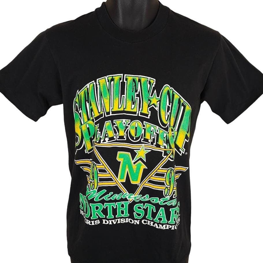 NHL Vintage Minnesota North Stars T Shirt Mens Size Small Black Size US S / EU 44-46 / 1 - 1 Thumbnail