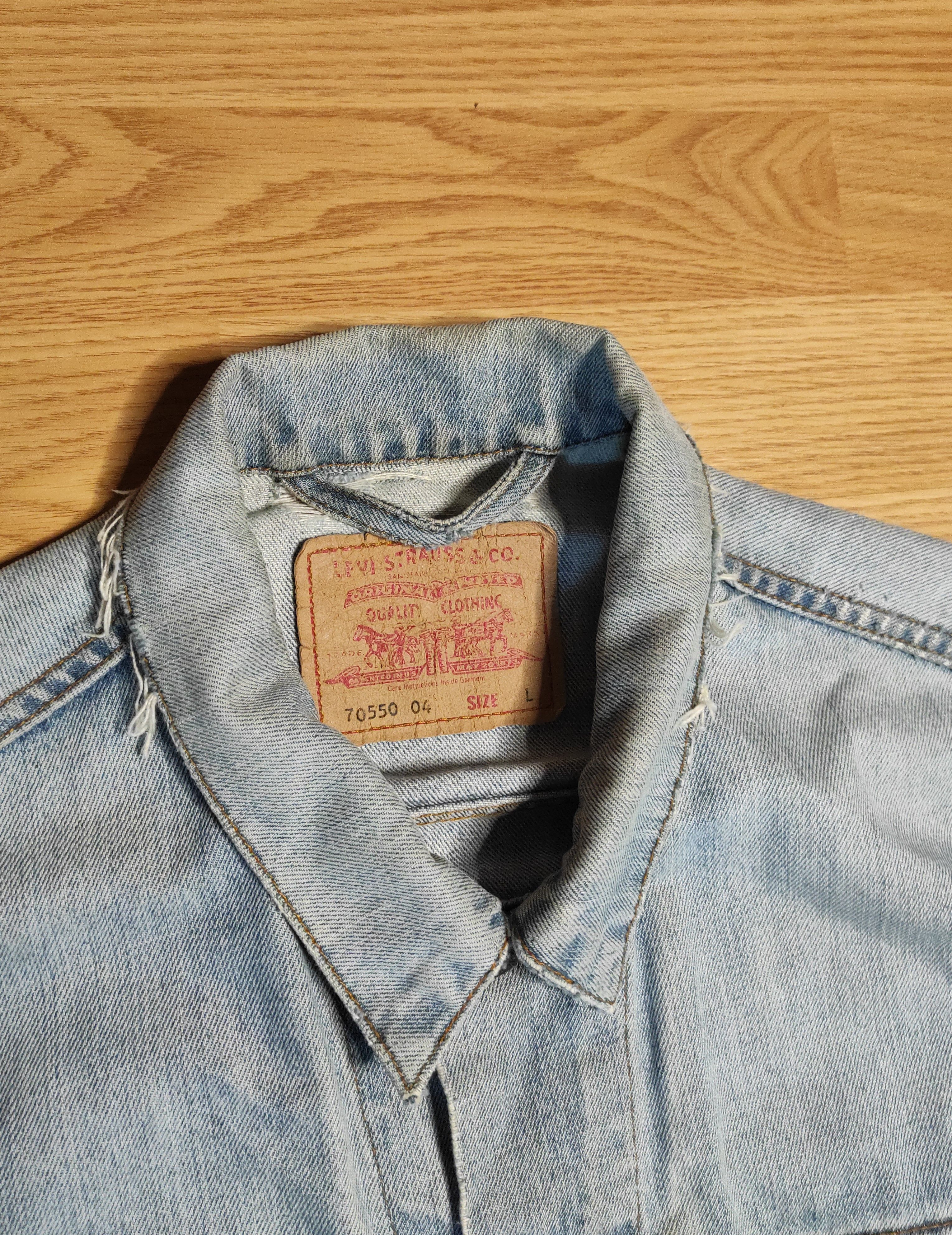 Levi's **NEW! Levis Distressed Jacket** Size US L / EU 52-54 / 3 - 4 Thumbnail