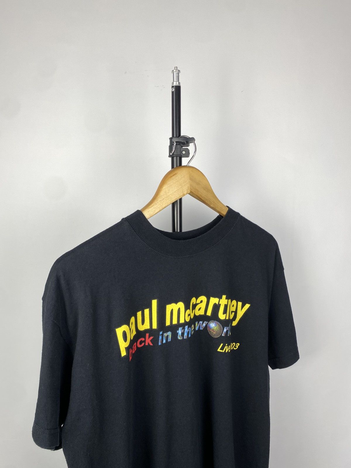 Band Tees × Vintage Vintage 2003 Paul McCartney back in the world tour t-shirt Size US L / EU 52-54 / 3 - 3 Thumbnail