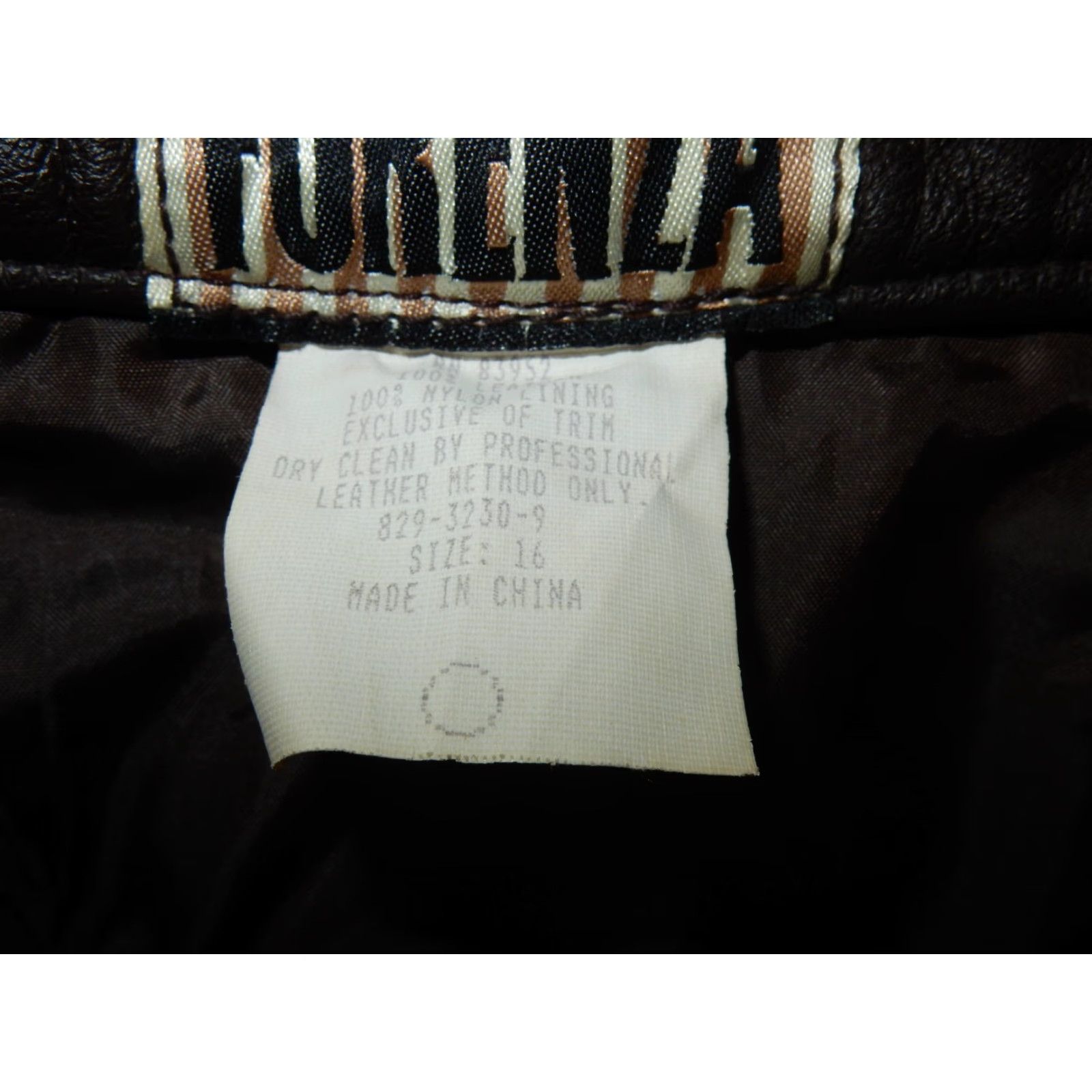 Vintage VINTAGE Forenza Genuine Leather Pleated Chino Pants Size 16 (32x30) Brown Womens Size 38" / US 16 / IT 52 - 7 Thumbnail