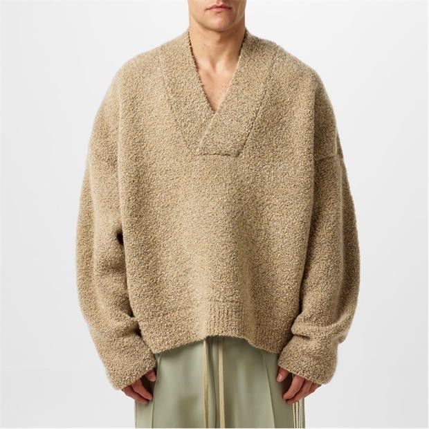 Fear of God Overlapped V-Neck Sweater Size US L / EU 52-54 / 3 - 1 Thumbnail