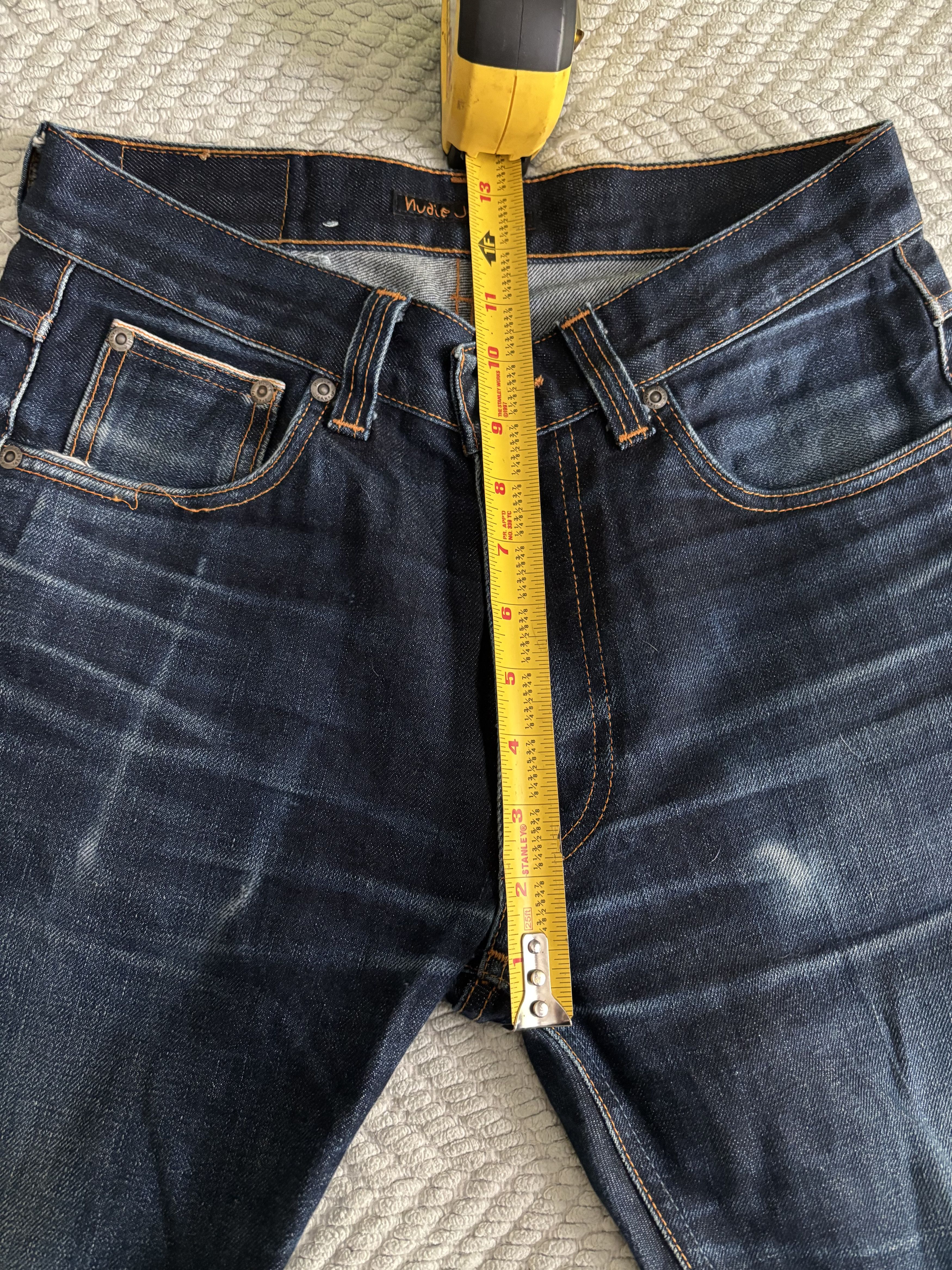 Nudie Jeans Nudie Denim Lean Dean Raw Dry Japan Selvedge Size US 30 / EU 46 - 4 Thumbnail