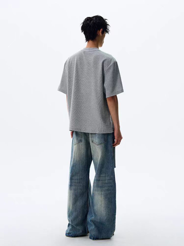 Jean Blue ripped baggy jeans Size US 30 / EU 46 - 3 Thumbnail