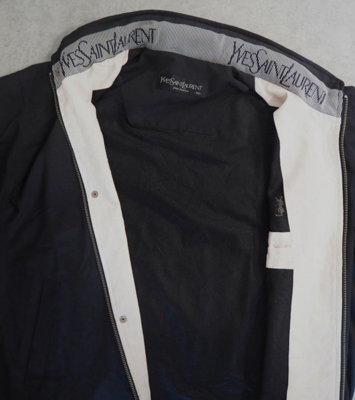 Yves Saint Laurent YSL Yves Saint Laurent navy jacket Size US M / EU 48-50 / 2 - 7 Thumbnail