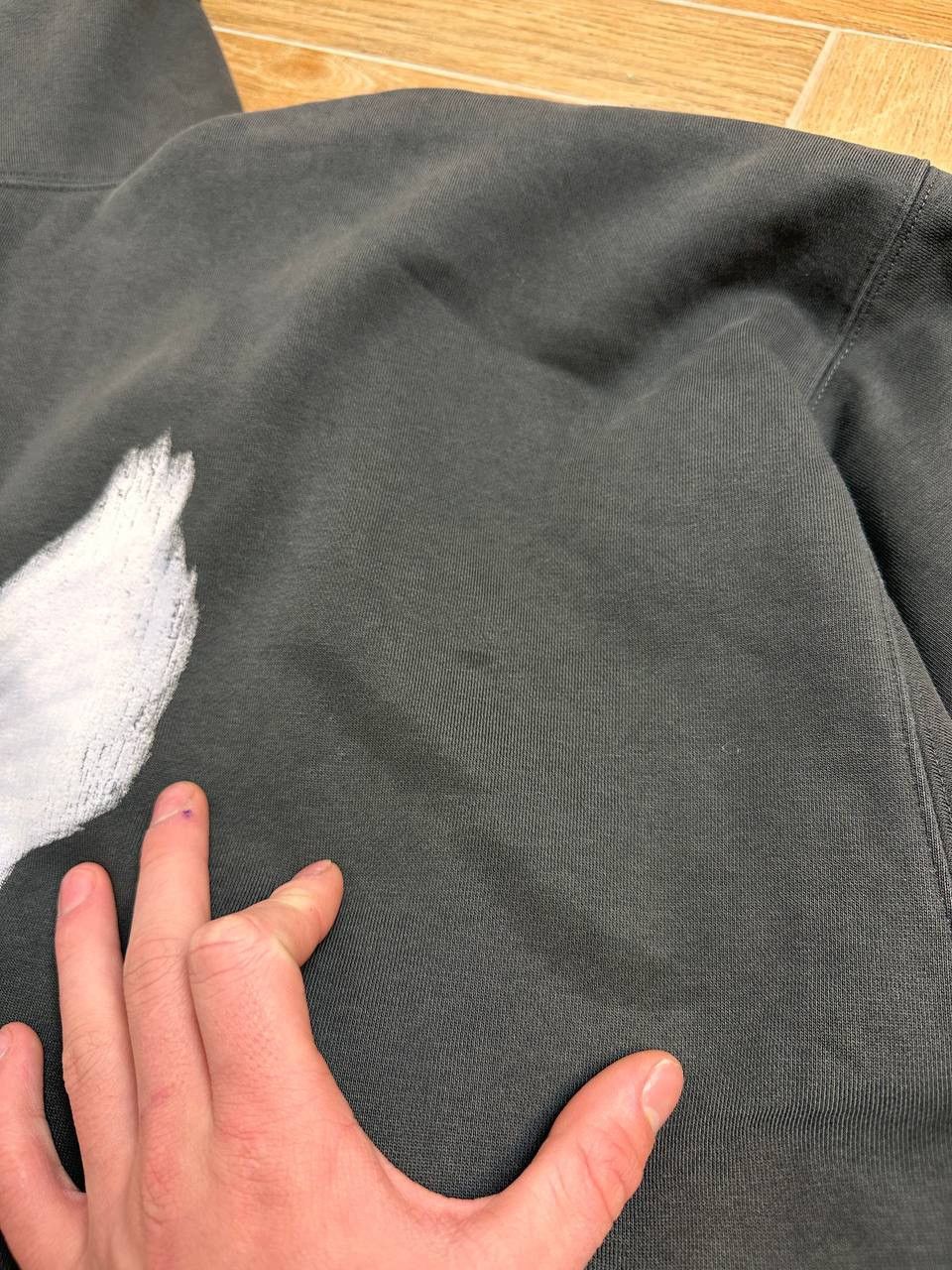 Balenciaga × Gap × Kanye West Yezzy Gap By Balenciaga Dove Hoodie Size US M / EU 48-50 / 2 - 15 Thumbnail