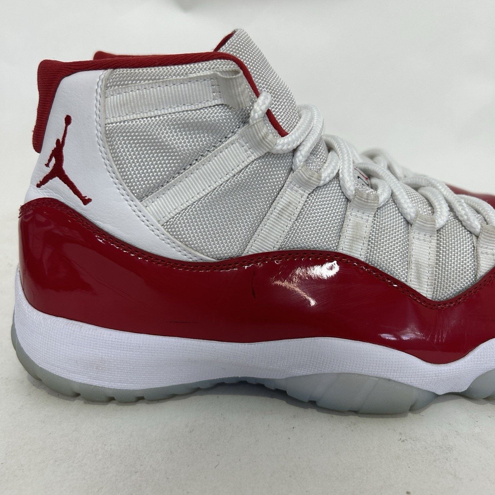 Jordan Brand Nike Air Jordan 11 Retro OG “Cherry/White Varsity Red” Size US 9.5 / EU 42-43 - 8 Thumbnail
