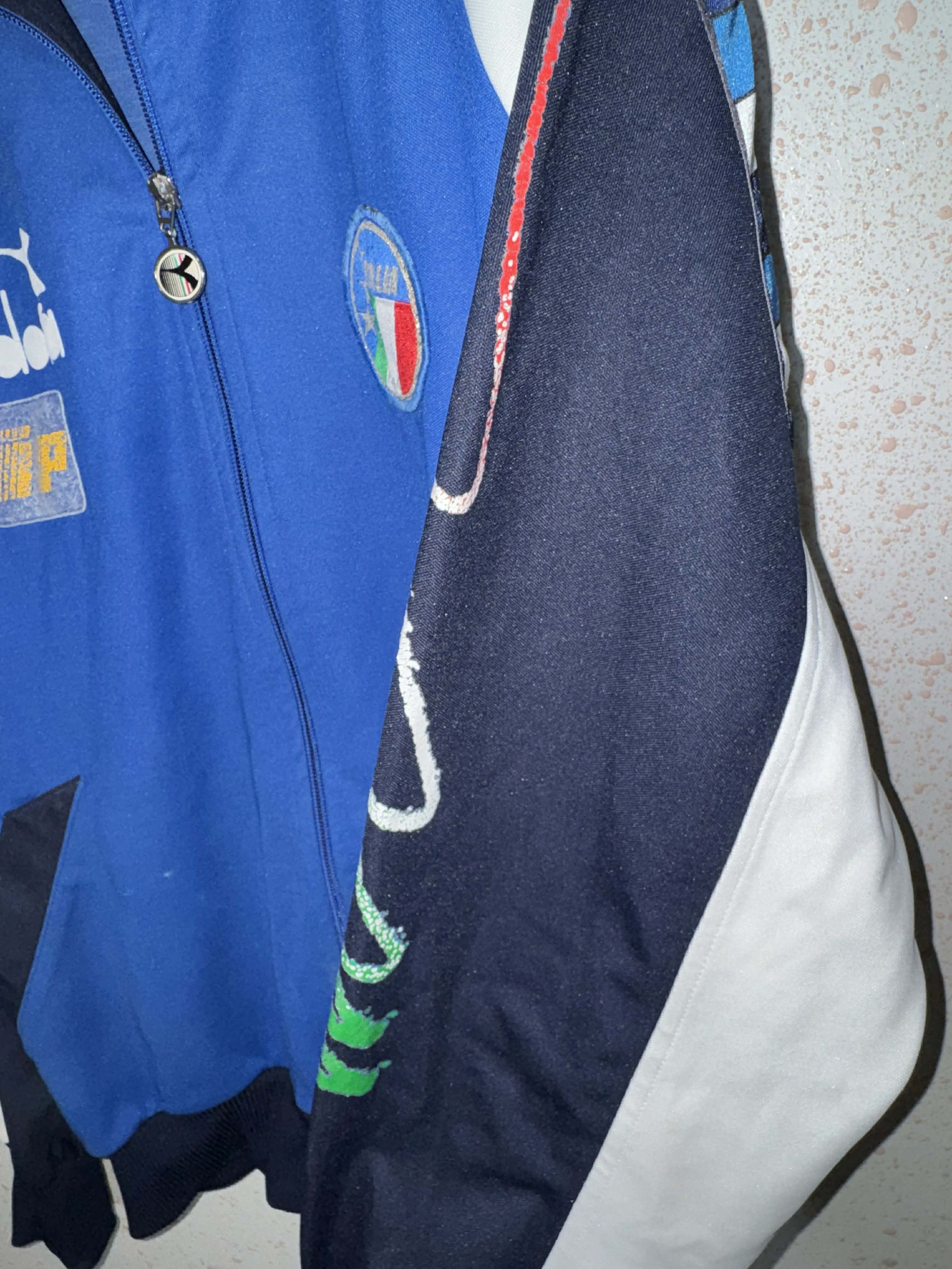 Diadora Italy 1990/91 Vintage Diadora Jacket Player Issue Size US L / EU 52-54 / 3 - 7 Thumbnail