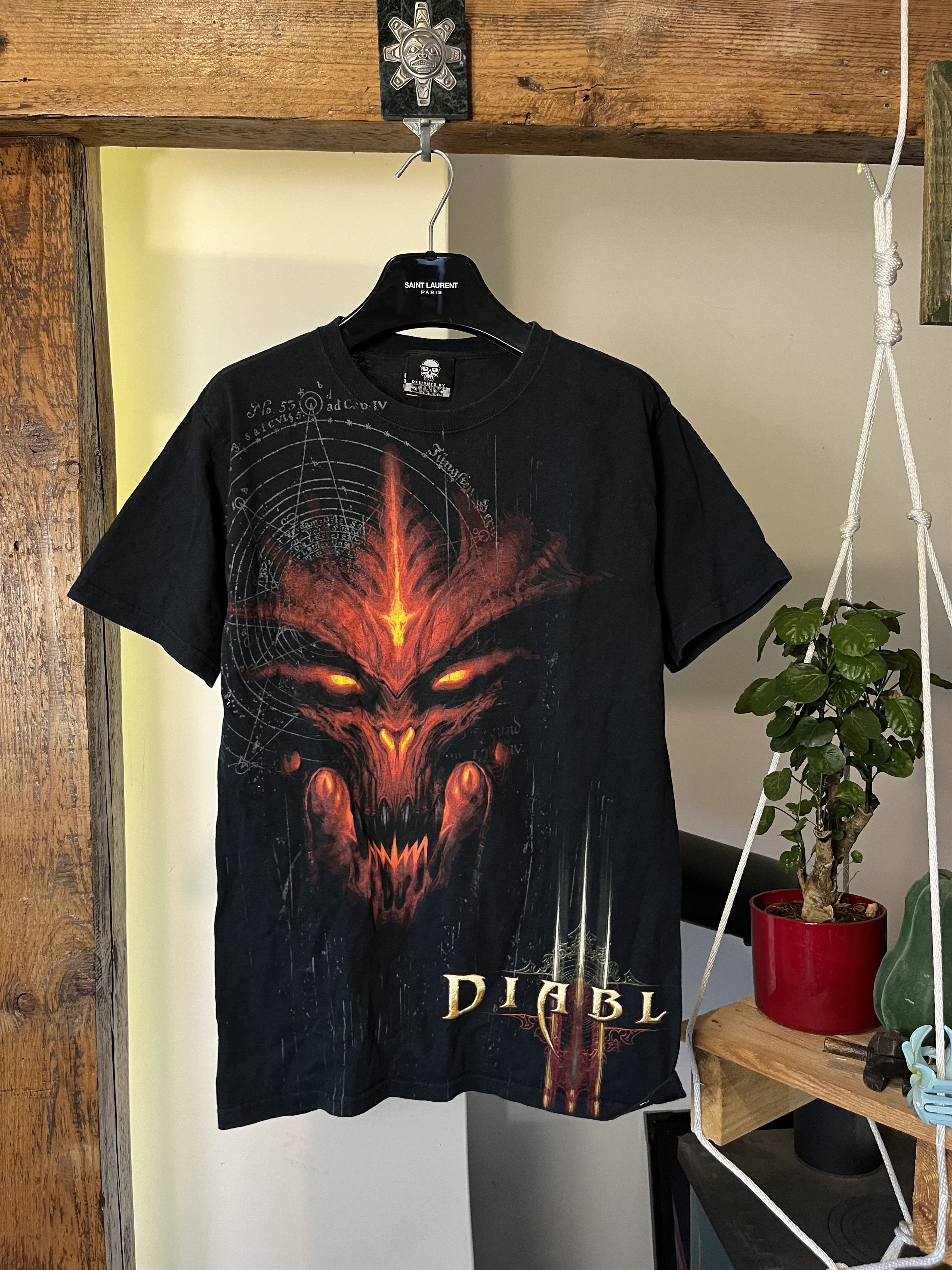 Microsoft × Playstation Vintage Y2K Diablo Game by Blizzard Tee Xbox/Dota 2 Size US S / EU 44-46 / 1 - 1 Thumbnail