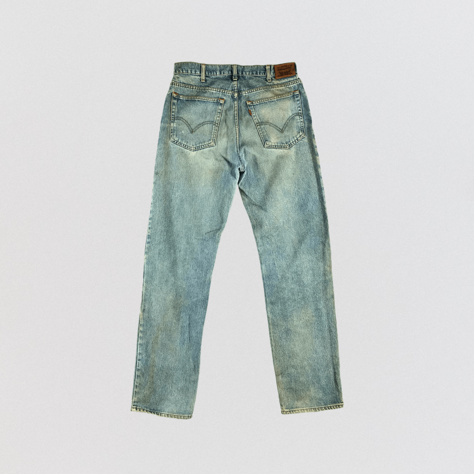Levi's 90s Vintage Blue Wash Levis Jeans-JM2812 Size US 33 - 2 Thumbnail