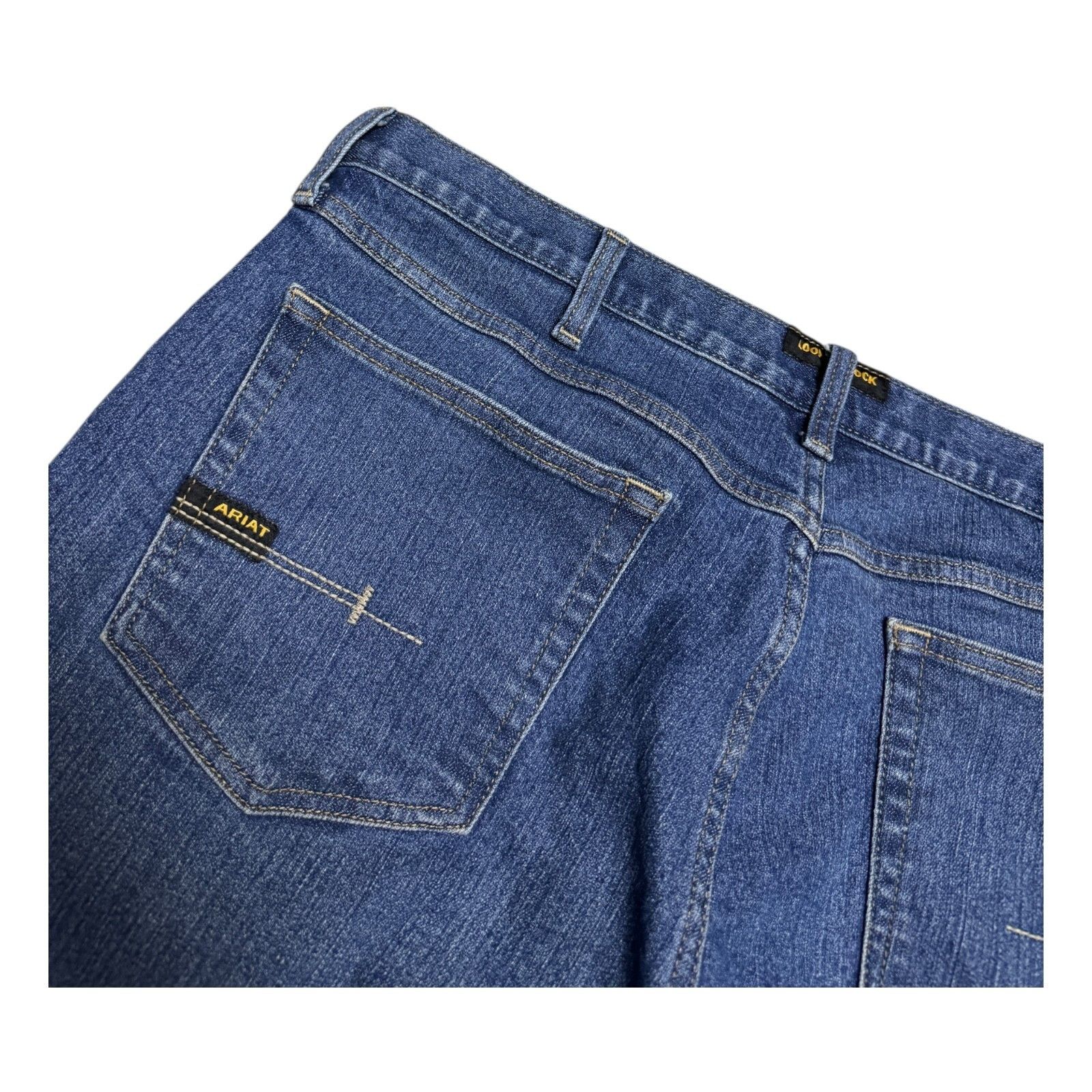 Ariat ARIAT REBAR Work Denim Casual Bootcut Relaxed Jeans 38x30 Size US 38 / EU 54 - 5 Thumbnail