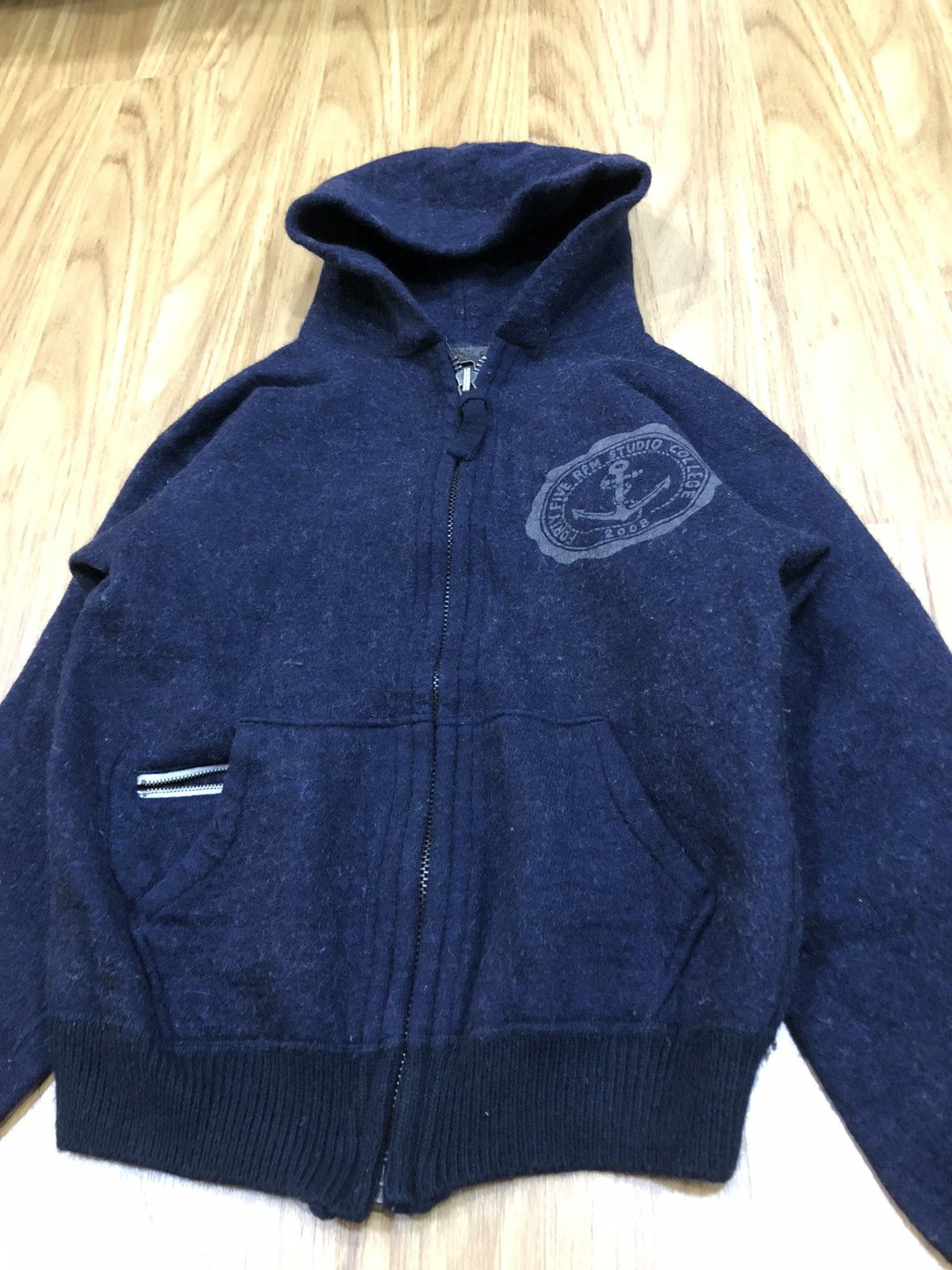 45rpm 45rpm 100% Wool Zipper Hoodie Size US S / EU 44-46 / 1 - 4 Thumbnail