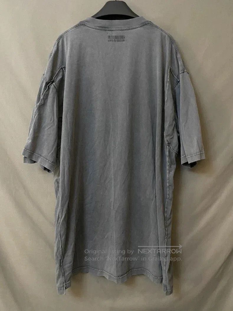 Vetements Vetements Washed Patchwork Short Sleeve Tee. Size US L / EU 52-54 / 3 - 4 Thumbnail