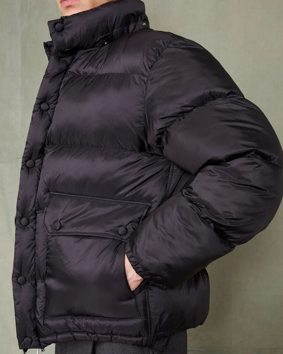 Officine Generale Black Down Puffer Jacket Size US M / EU 48-50 / 2 - 1 Thumbnail