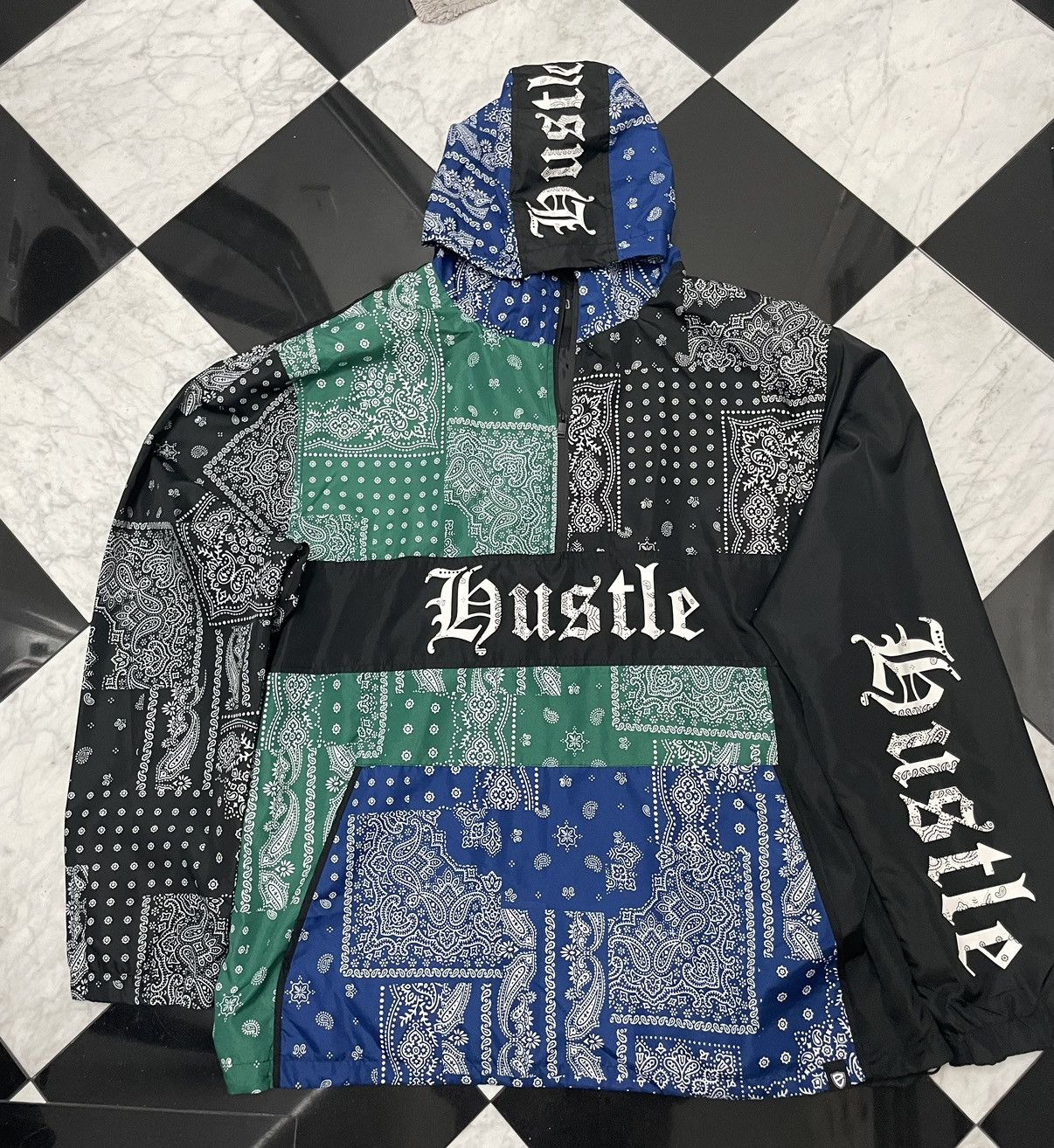 Other 🔥 Vintage Encrypted NYC hustle windbreaker 4XL Size US XXL / EU 58 / 5 - 1 Thumbnail