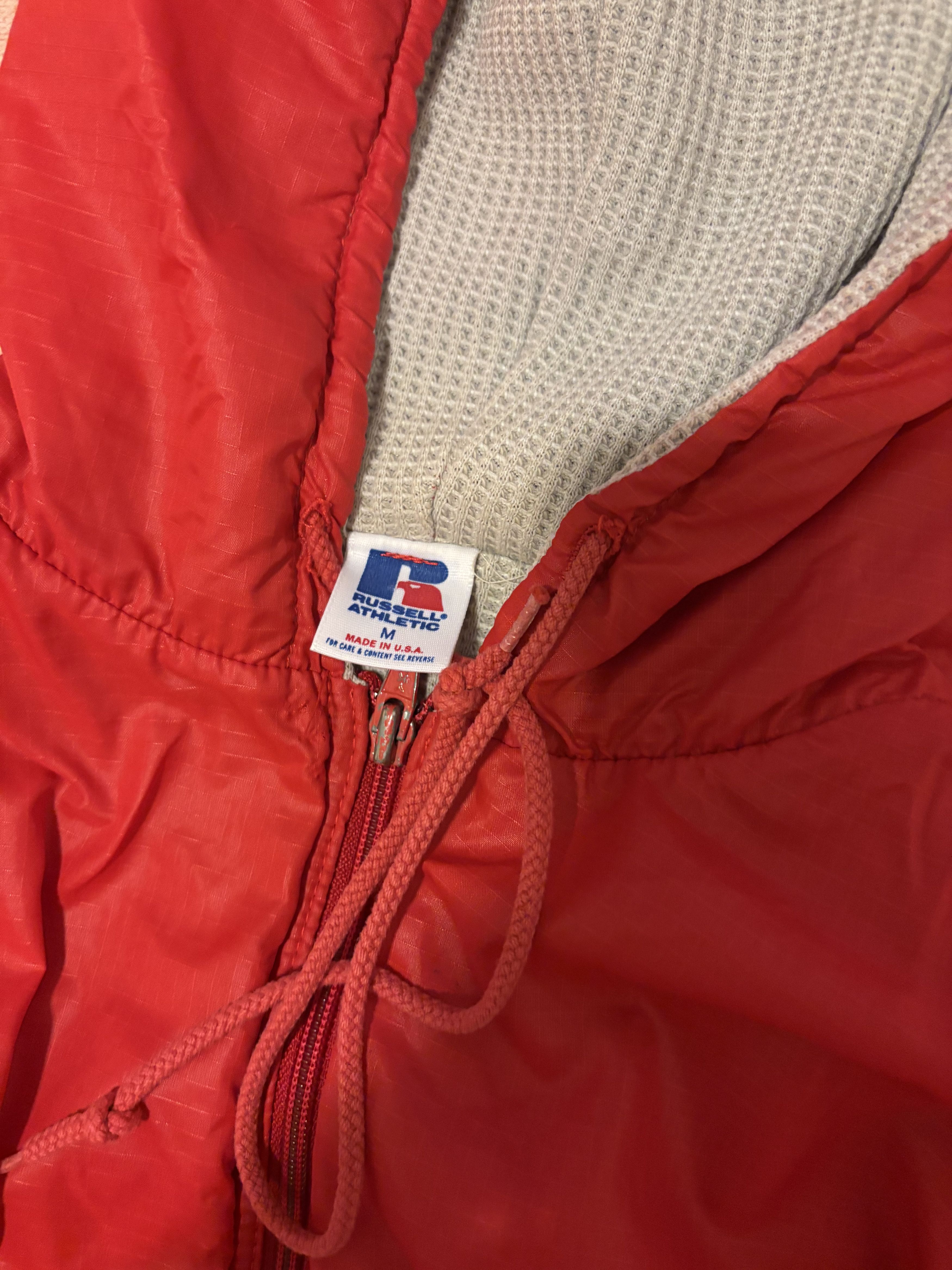Russell Athletic nylon thermal hoodie Size US M / EU 48-50 / 2 - 2 Thumbnail