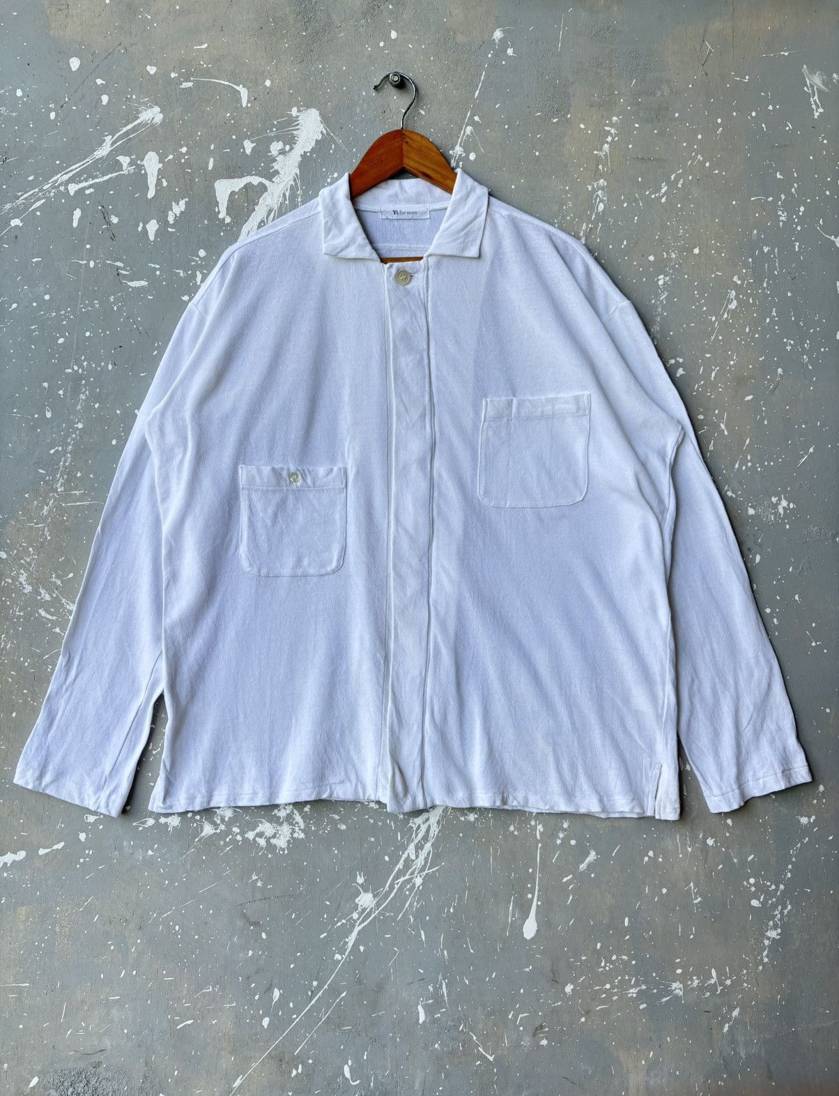 Archival Y’s for Men Yohji Yamamoto Double Pocket Tee Jacket