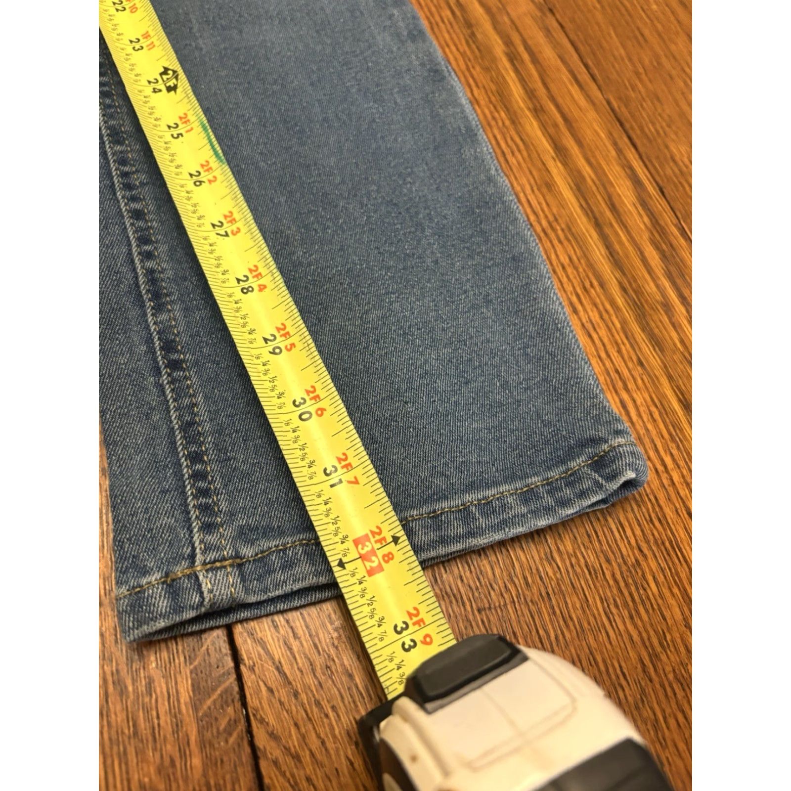Buffalo David Bitton Buffalo David Bitton Jeans Mens 34X32 Max-X Skinny Stretch Zipper Blue Size US 34 / EU 50 - 2 Thumbnail