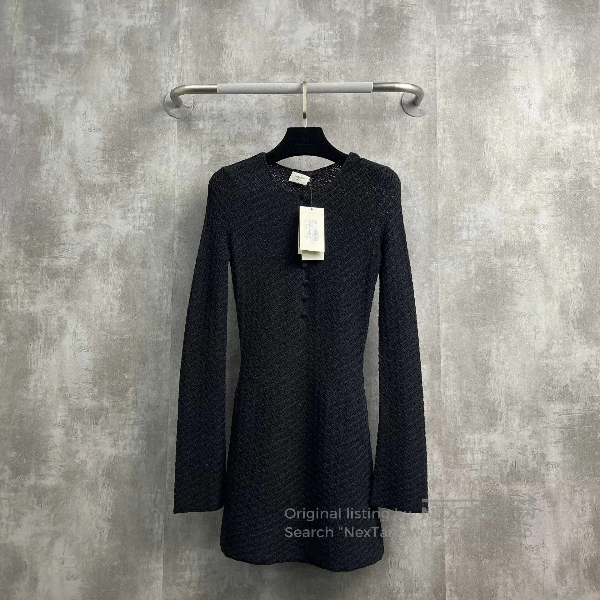 Saint Laurent Paris Saint Laurent 25 New Black Long. Size XS / US 0-2 / IT 36-38 - 1 Thumbnail