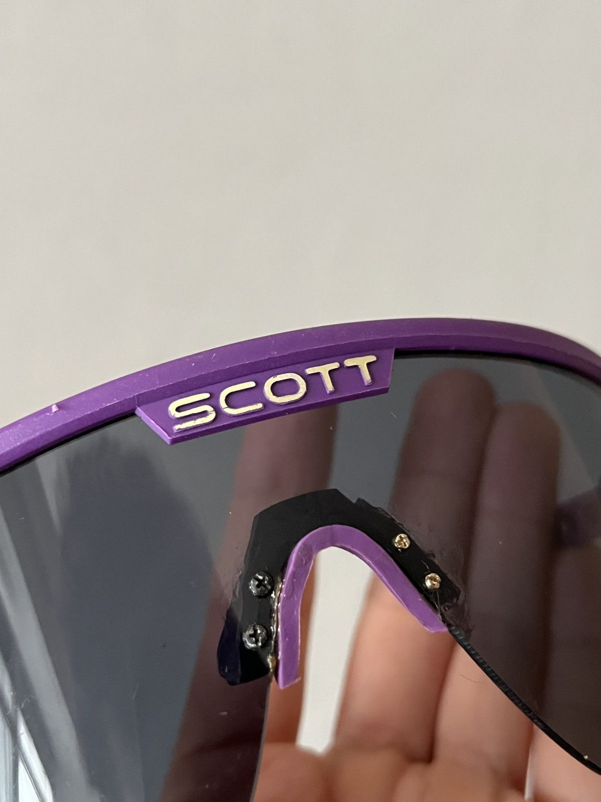 Other 80-90s Scott Eclipse Sport Cycling Purple Glasses Size ONE SIZE - 18 Thumbnail