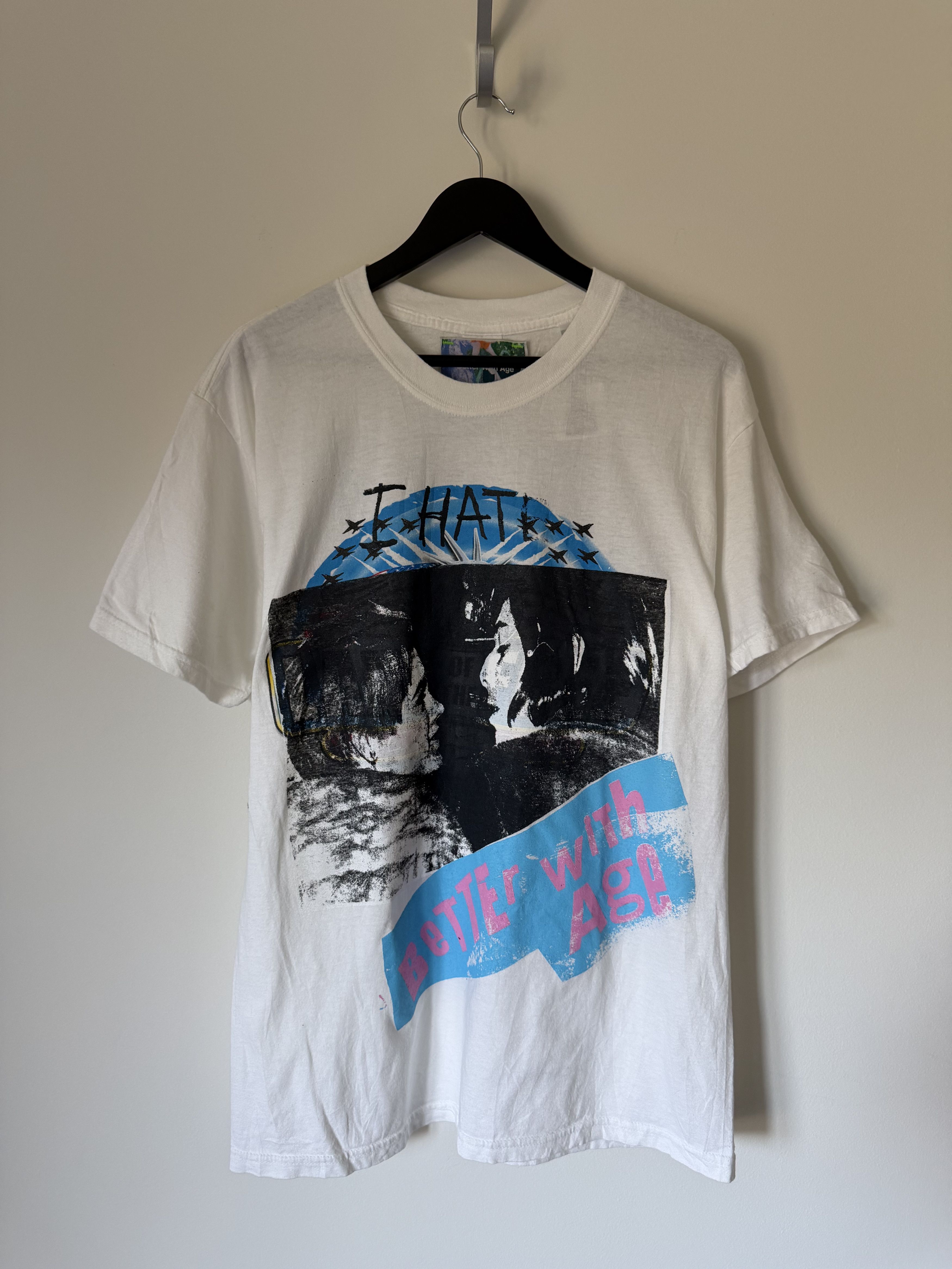 Better With Age Better With Age Damian Tee in White Size US L / EU 52-54 / 3 - 1 Thumbnail