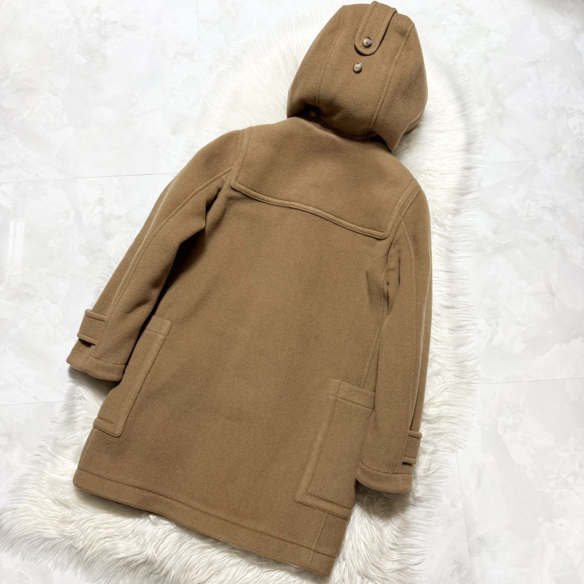 Burberry Burberry , leather trimmed, hooded, duffle coat Size XS / US 0-2 / IT 36-38 - 10 Thumbnail