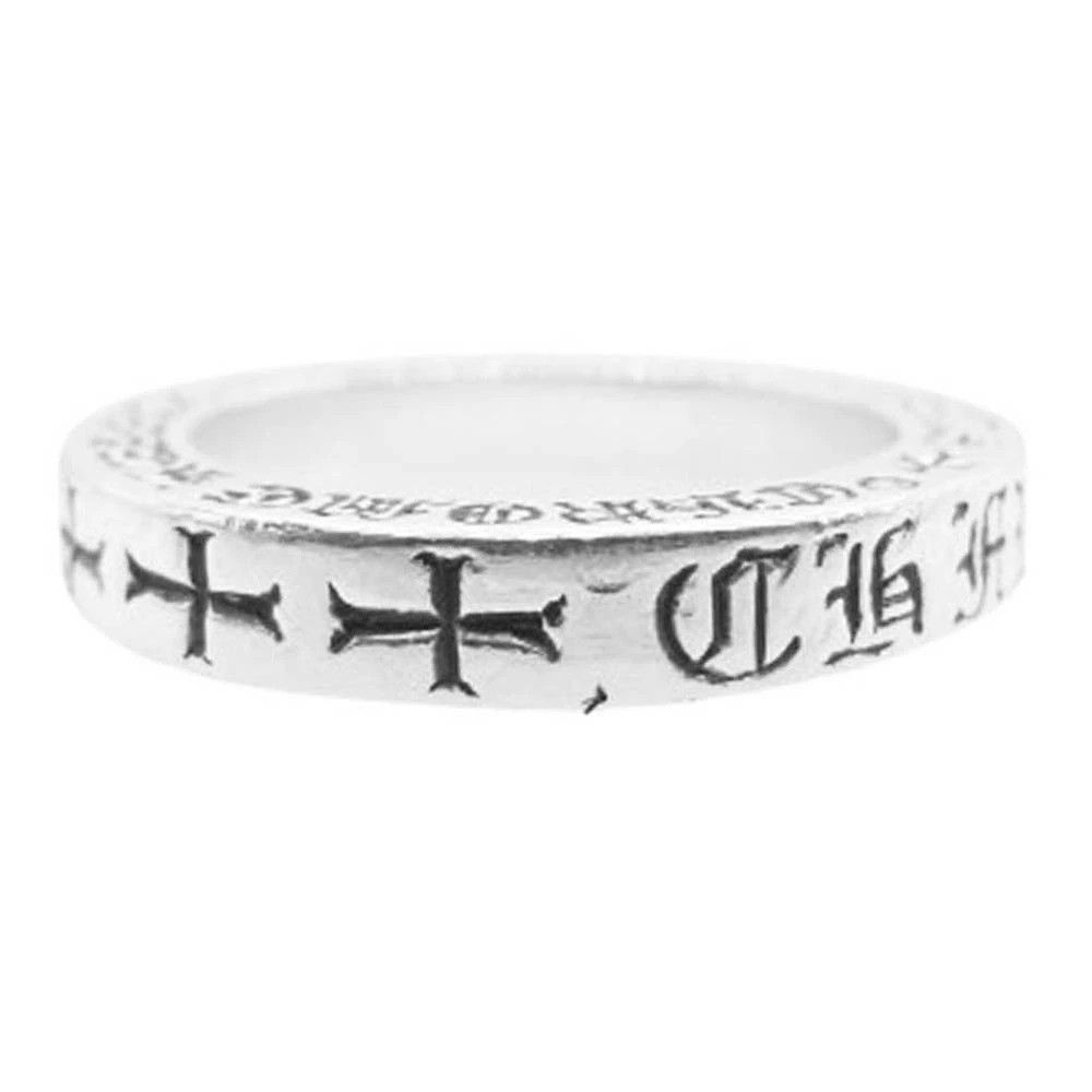 Chrome Hearts Size 6 OFFERS OK! CHROME HEARTS 3MM FUCK YOU SPACER RING Size ONE SIZE - 5 Thumbnail
