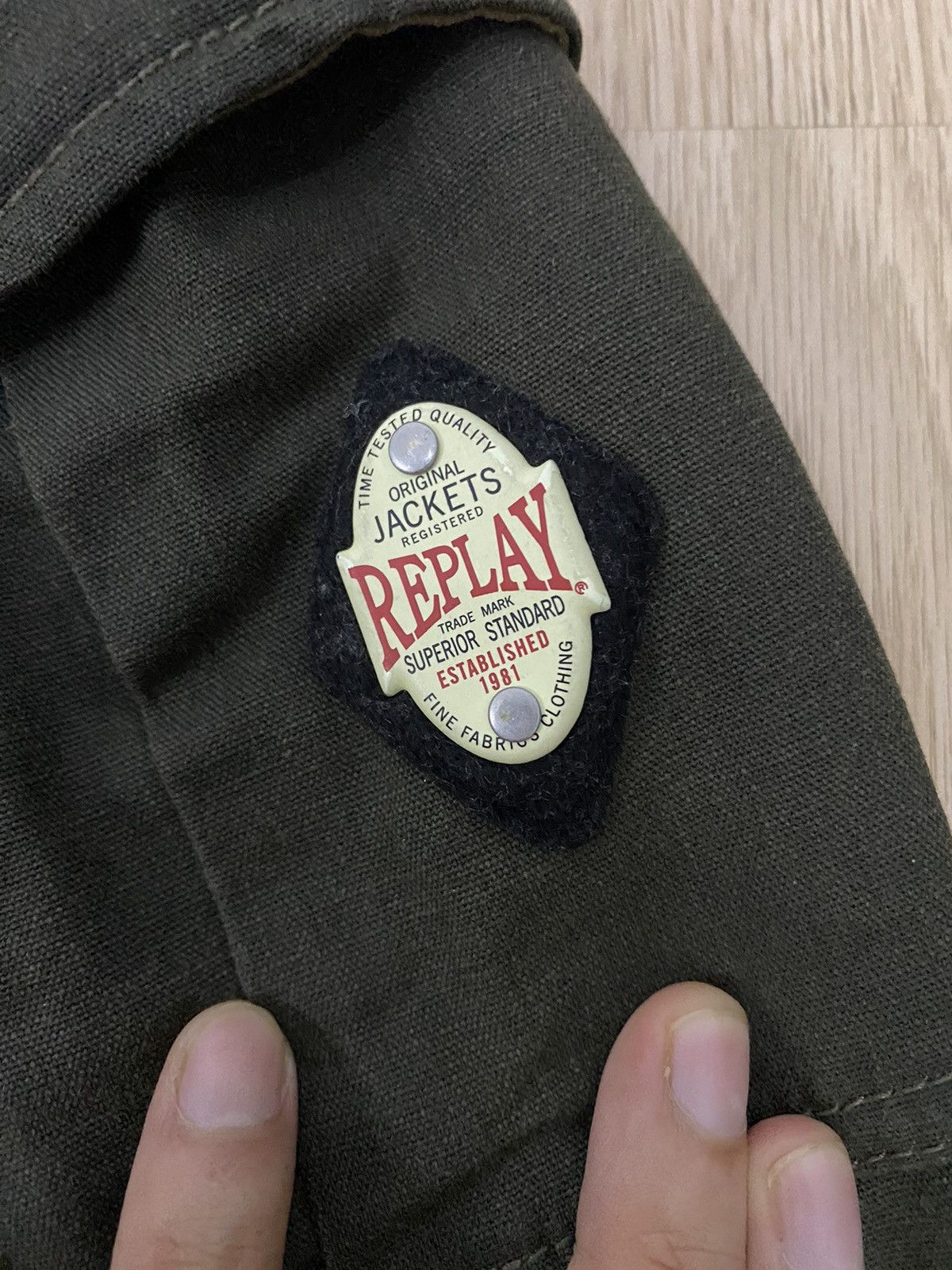 Replay Replay nova check military exclusive waxed jacket Size US M / EU 48-50 / 2 - 6 Thumbnail