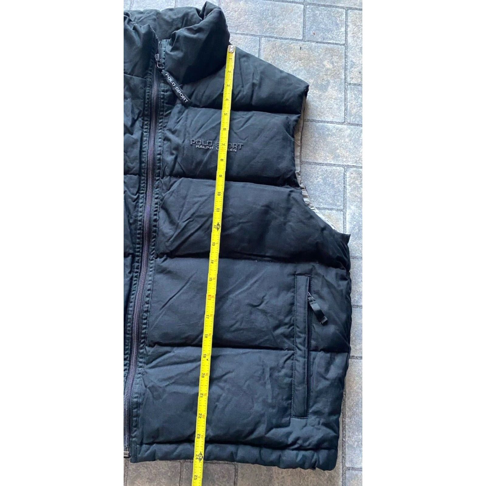 Ralph Lauren Polo Sport Ralph Lauren Down Puffer Vest Black Men’s L Vest Nylon Down Insulation Men Black 90s? Size US L / EU 52-54 / 3 - 5 Thumbnail