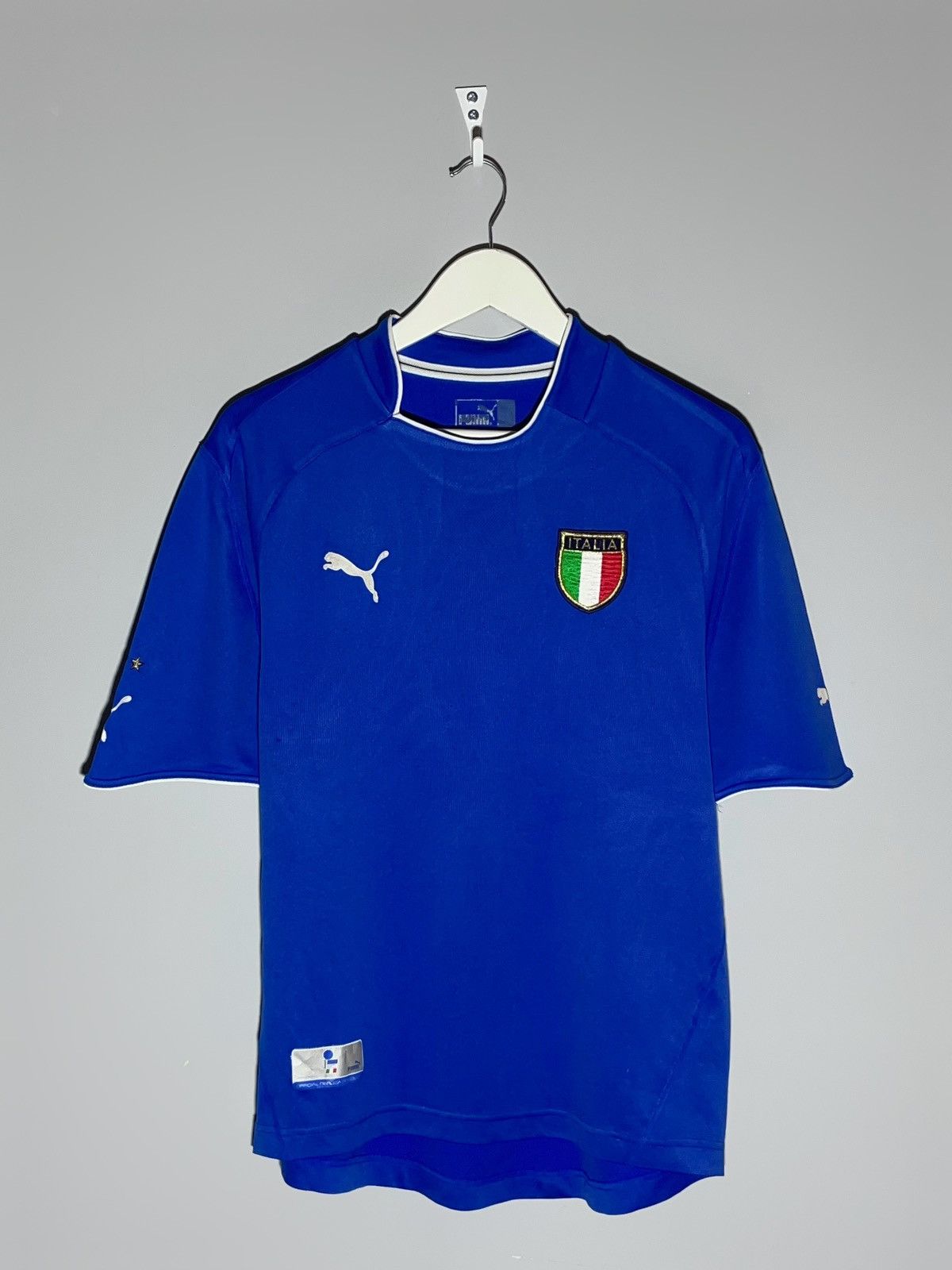 Puma × Vintage National Team Italy Puma 2003 Home Vintage Football Shirt Size US L / EU 52-54 / 3 - 1 Thumbnail