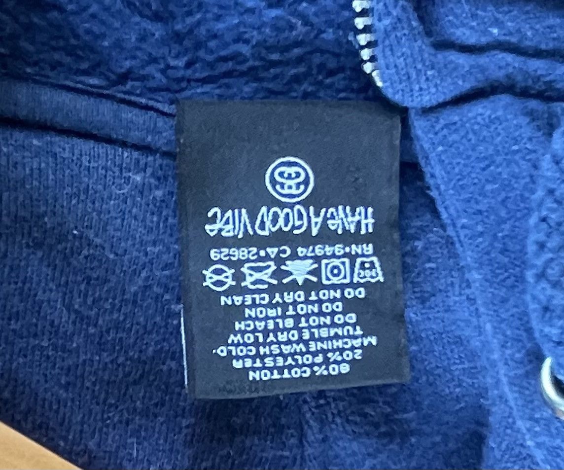 Japanese Brand Stussy Hoodie Big Logo Size US XL / EU 56 / 4 - 5 Thumbnail