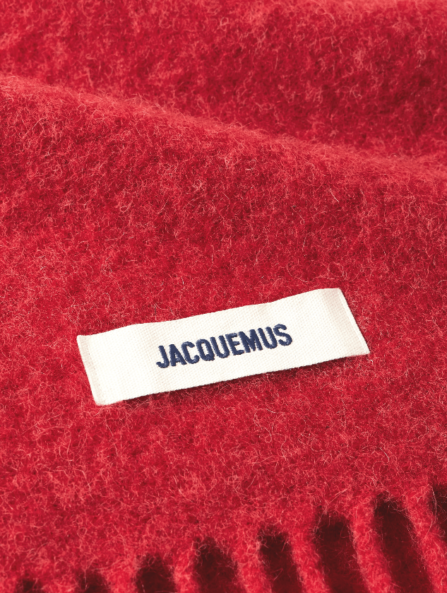 Jacquemus BNWT AW25 JACQUEMUS L ECHARPE CARRO SCARVES RED Size ONE SIZE - 6 Thumbnail