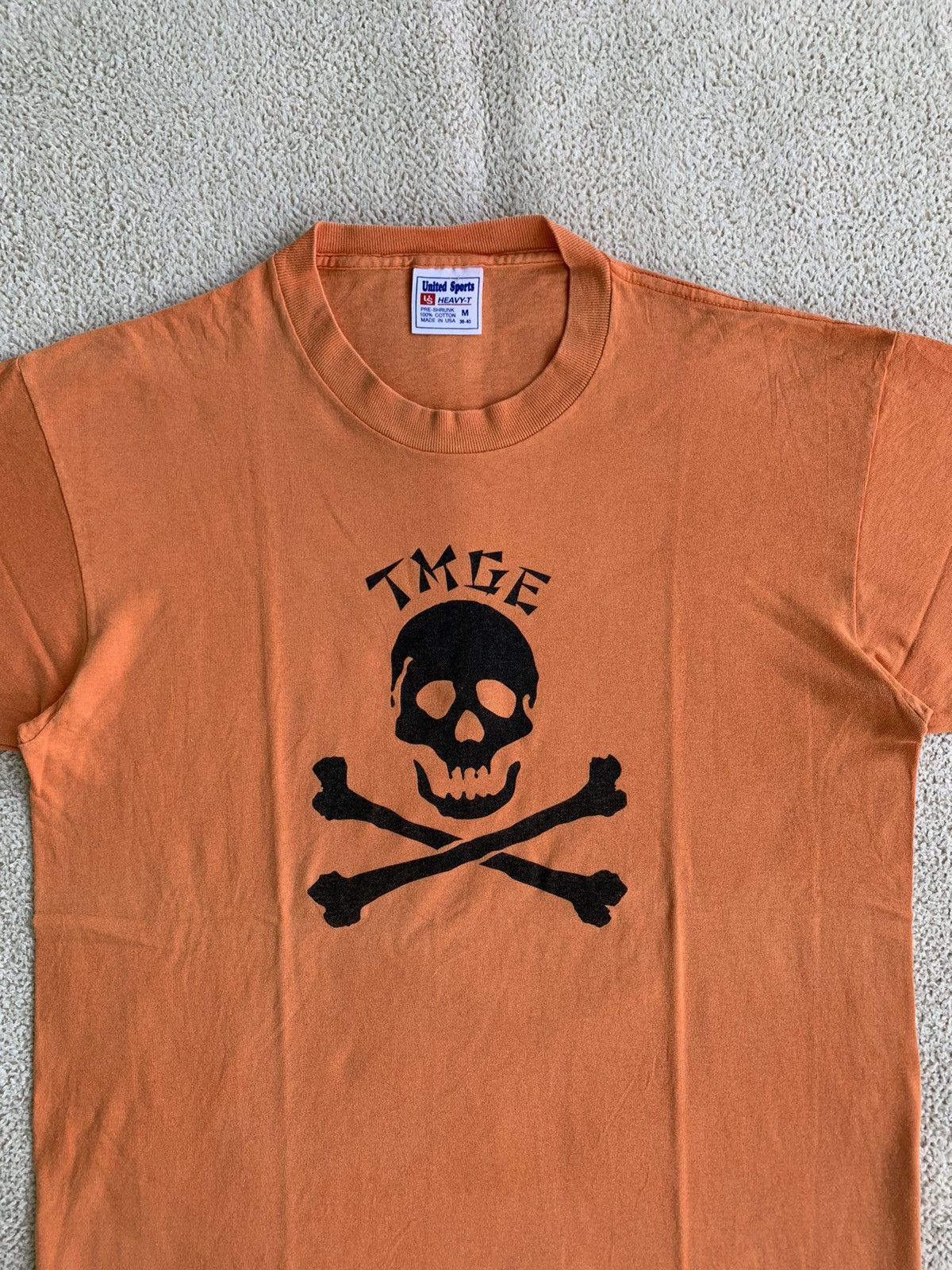 Band Tees × Vintage VTG 90s TMGE punk skull band tee Size US M / EU 48-50 / 2 - 2 Thumbnail