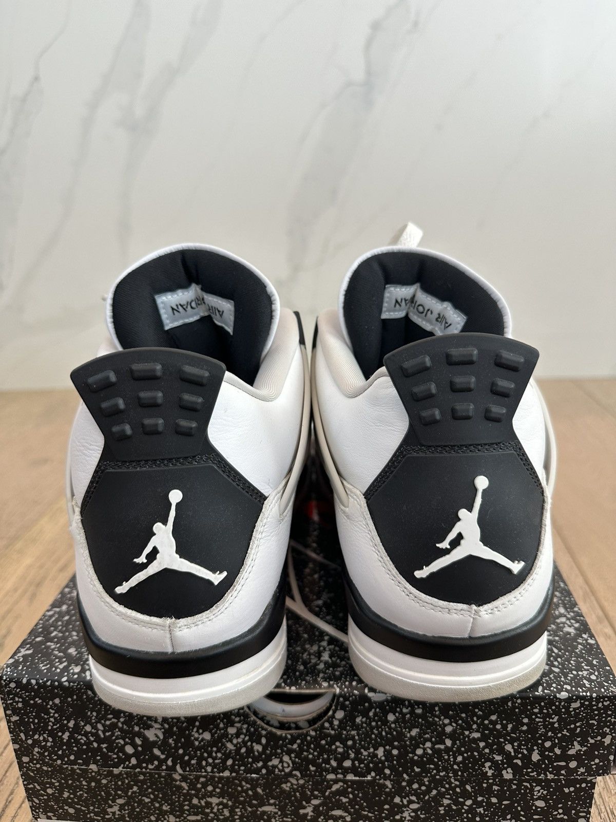 Jordan Brand Jordan 4 Retro Military Black Size US 12 / EU 45 - 3 Thumbnail