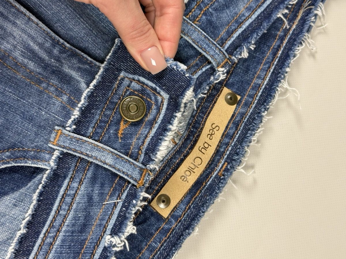 Chloe × See by Chloe See By Chloe Ladies Designer Denim Jeans Size 26 Size 26" / US 2 / IT 38 - 10 Thumbnail