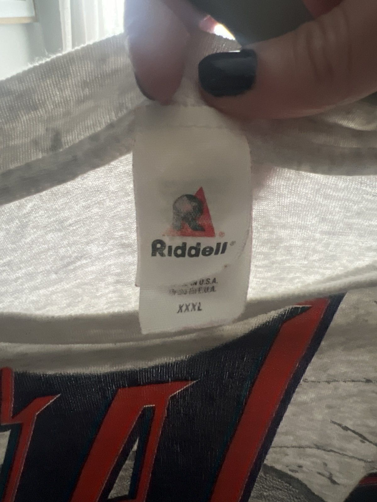 Riddell Vintage 1997 Chicago Bears Riddell Graphic Tee Size US XXL / EU 58 / 5 - 4 Thumbnail