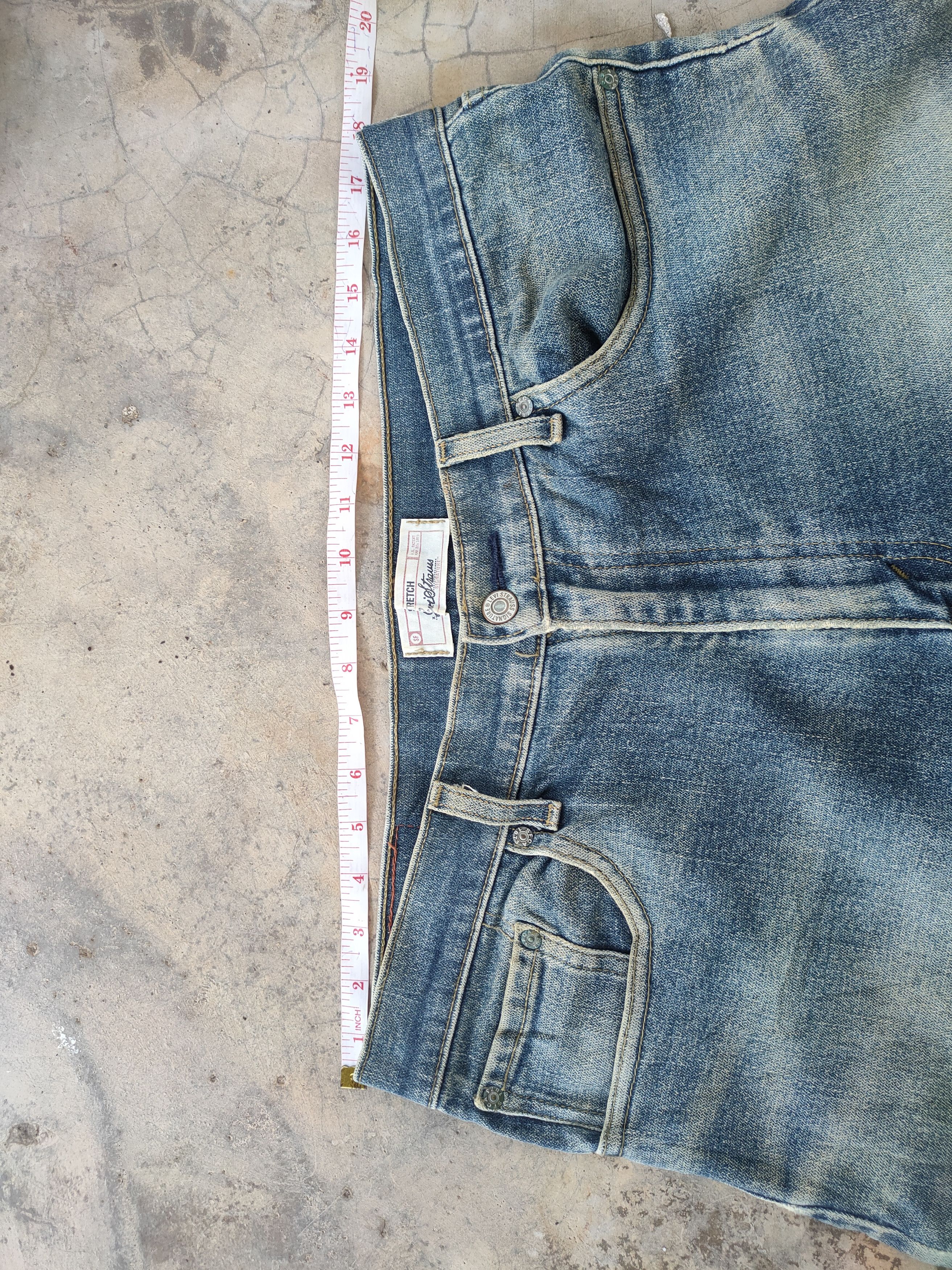 Levi's W36 VINTAGE SIGNATURE FADED RIPPEP JEAN DENIM PANTS Size US 36 / EU 52 - 6 Thumbnail