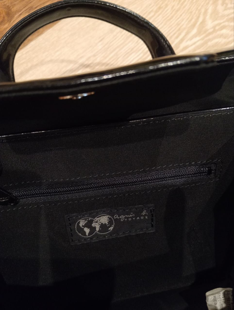 agnes b. AGNES B. VOYAGE MINI BAG - BLACK Size ONE SIZE - 11 Thumbnail