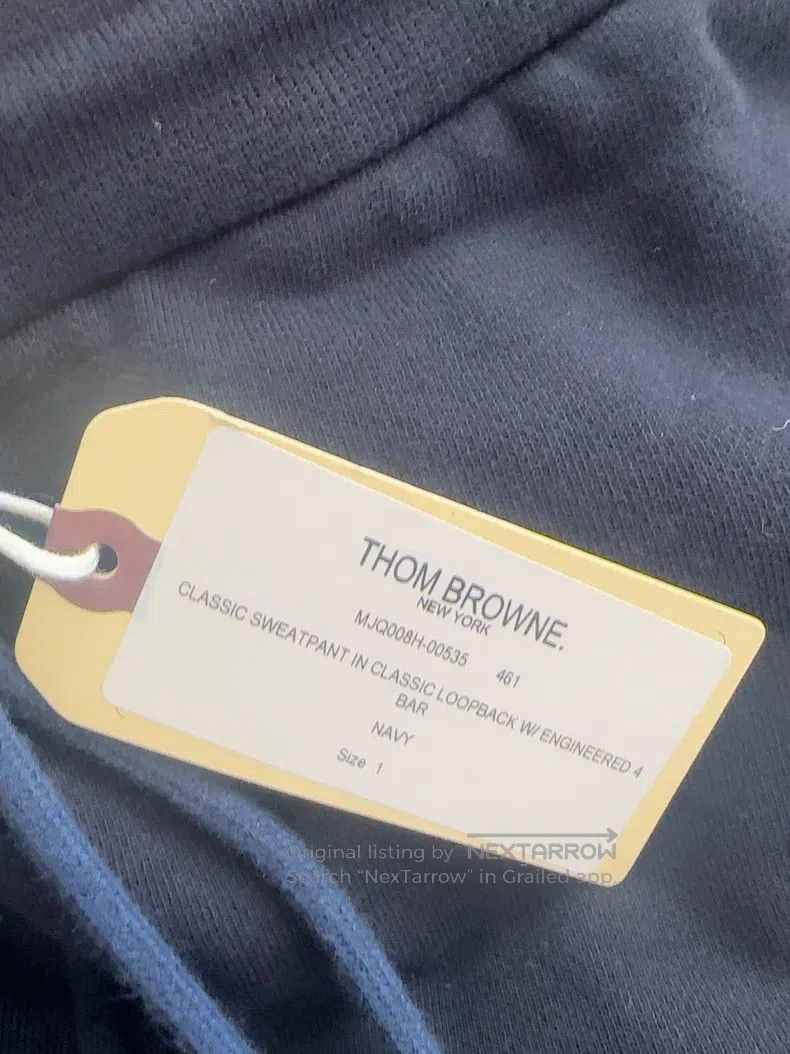 Thom Browne Thom Browne size 1 Classic Pants, Blue Size US 26 / EU 42 - 5 Thumbnail
