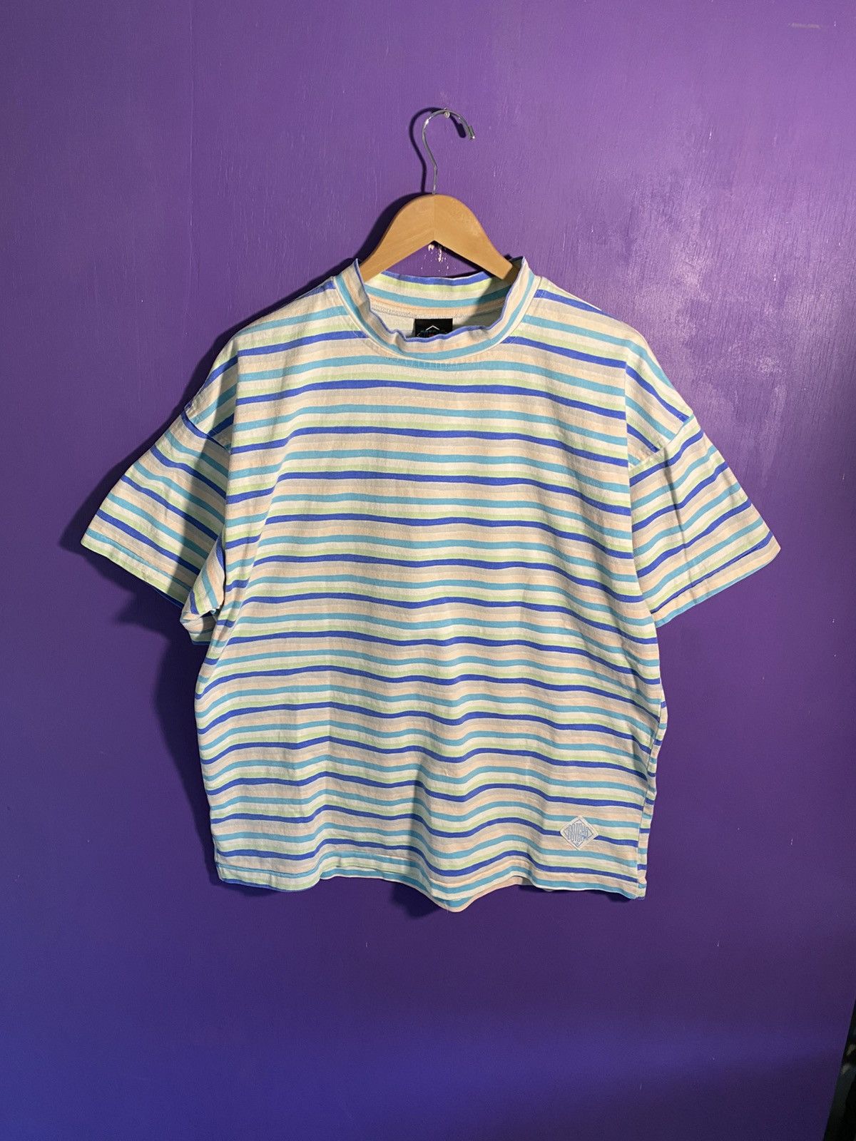 Gotcha Vintage 90s Gotcha essential striped t-shirt Size US XL / EU 56 / 4 - 1 Thumbnail