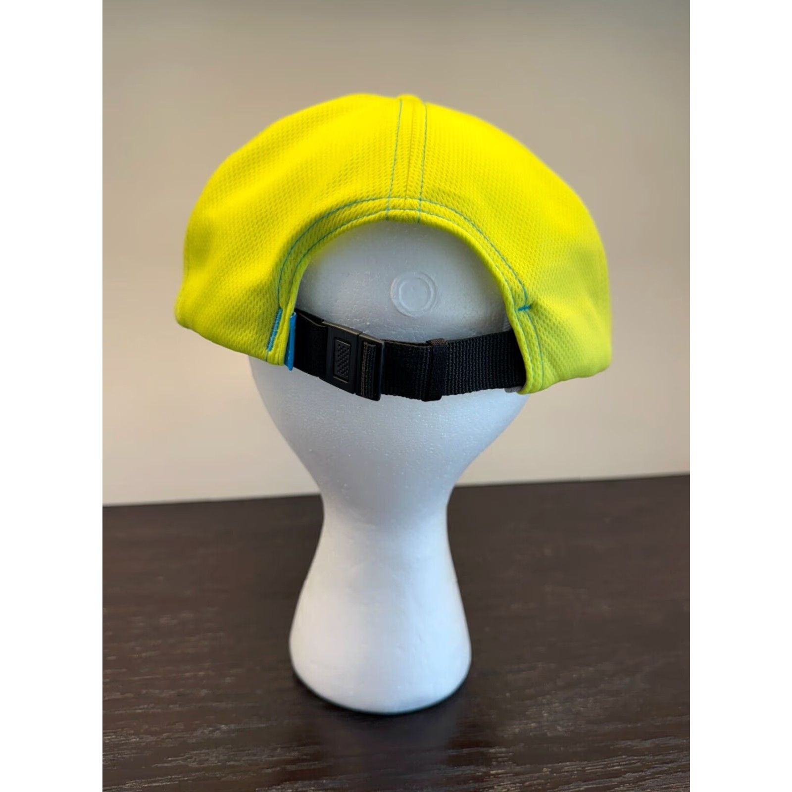 Vintage Hoka One One Mens Adjustable Strapback Baseball Cap Yellow Soft Bill Size ONE SIZE - 4 Thumbnail